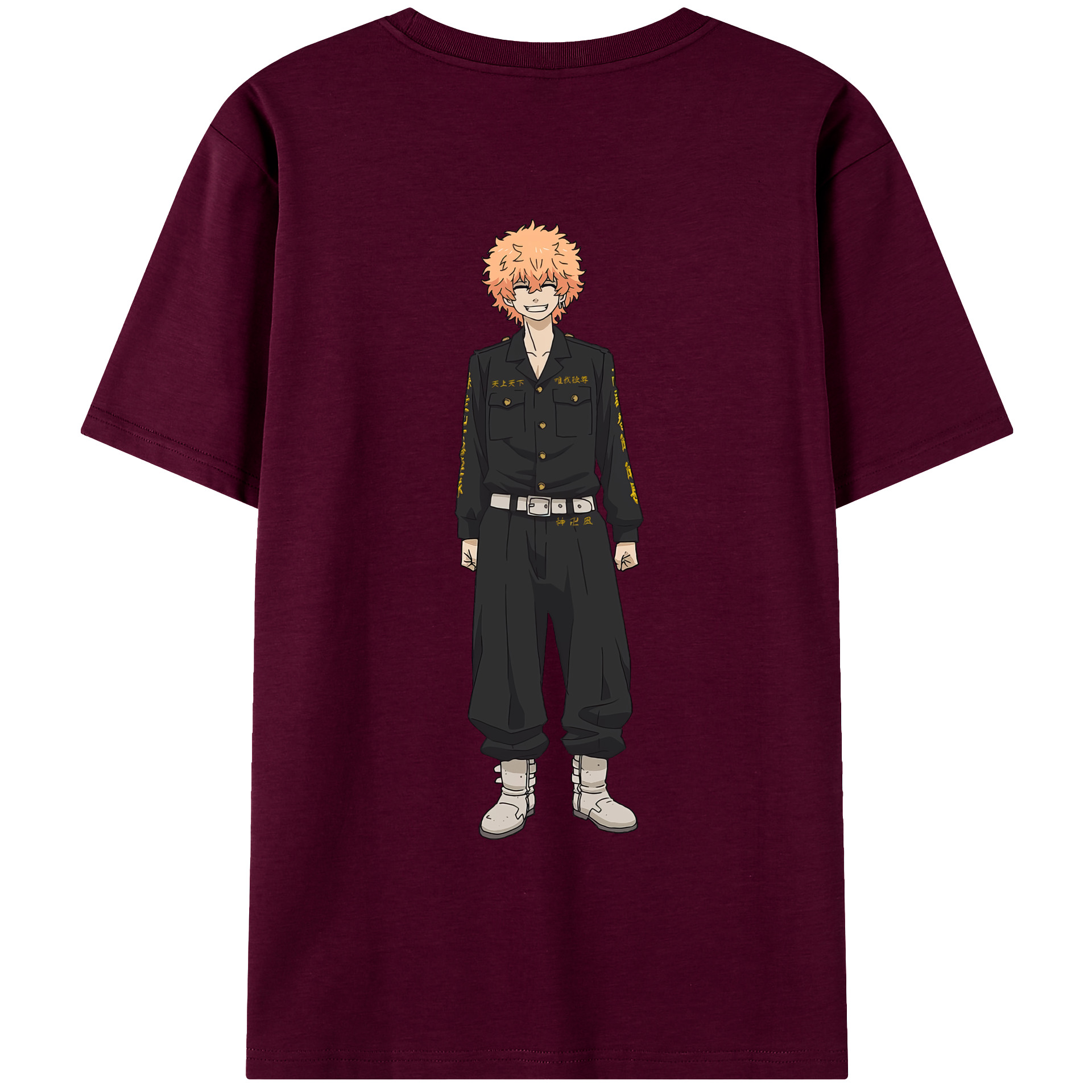 （画像用） 東京リベンジャーズ Tokyo Revengers レディース半袖Tシャツ(バックプリント)